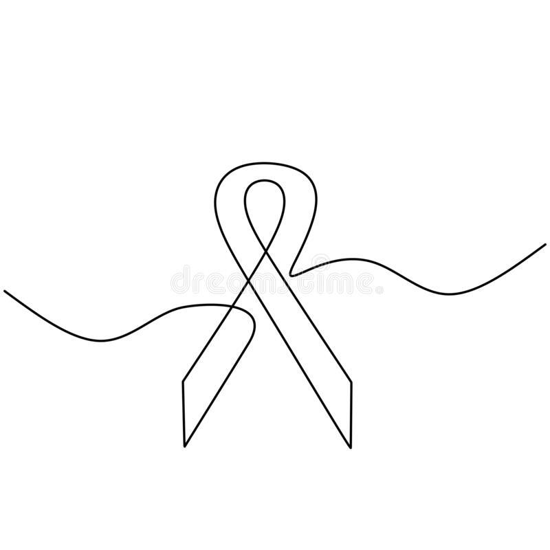 continuous-one-line-badge-ribbon-support-prevent-hiv-aids-isolated-white-background-world-day-december-awareness-red-202133269